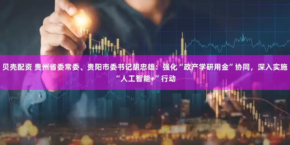 贝壳配资 贵州省委常委、贵阳市委书记胡忠雄：强化“政产学研用金”协同，深入实施“人工智能+”行动